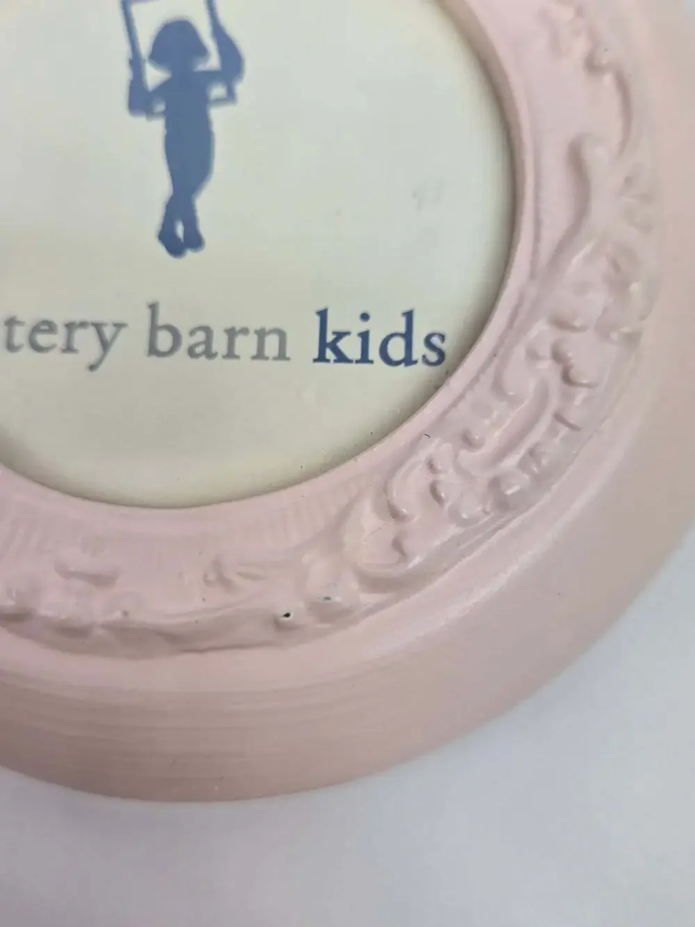 Pottery Barn Kids Pink Magnetic Picture Frames Set of 3 Shabby Chic Floral